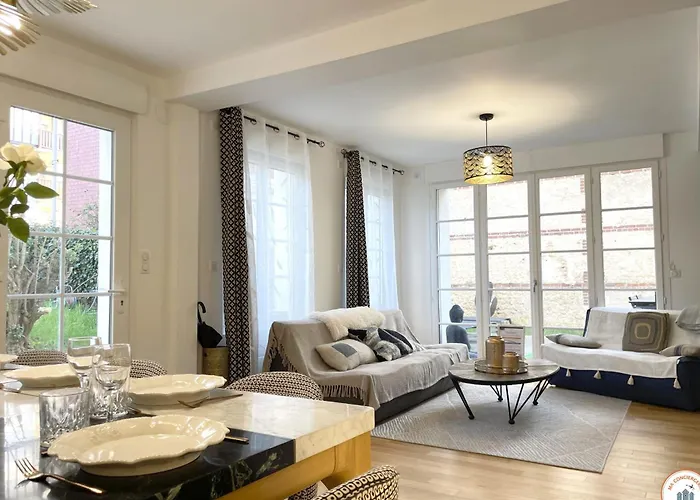 Βίλα The Garden House - Jardin Parking Hypercentre Ντοβίλ